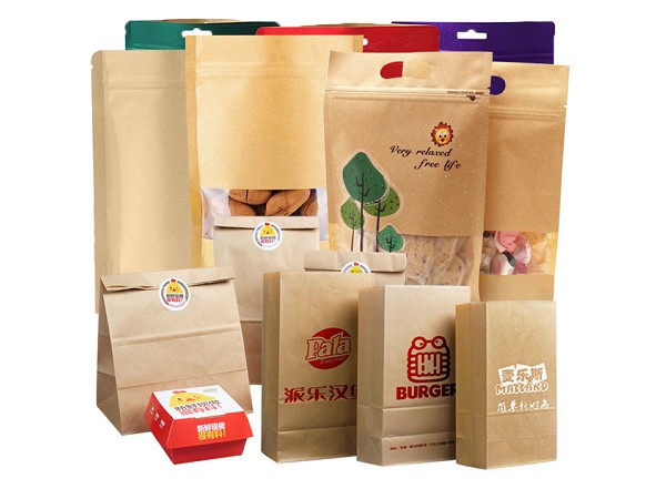 Kraft Paper Food Bag