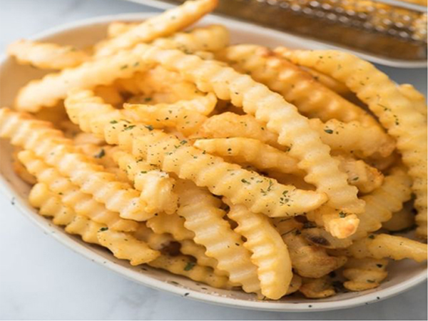 frozen french fries crinkle